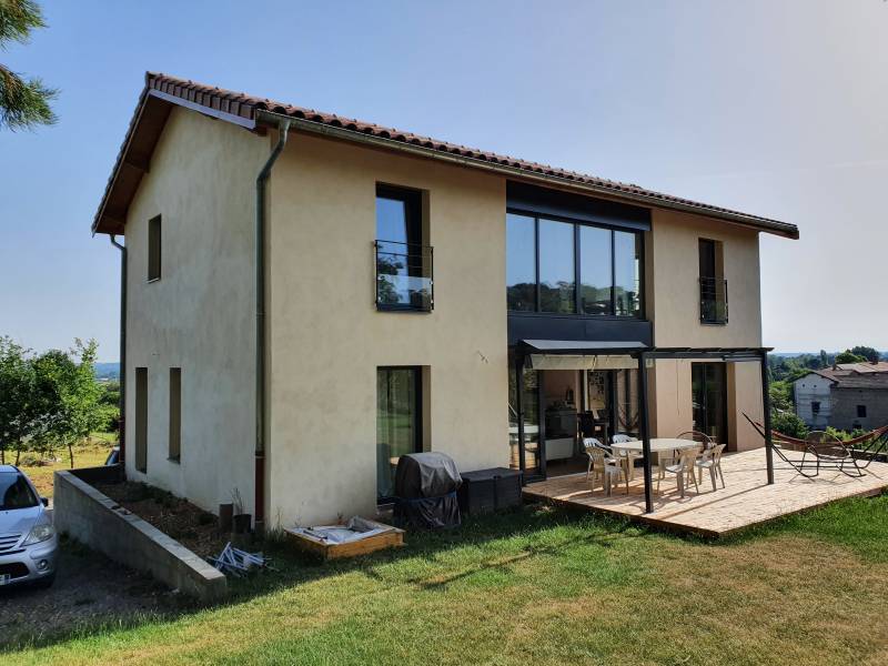 Maison passive Marcilly d'Azergues