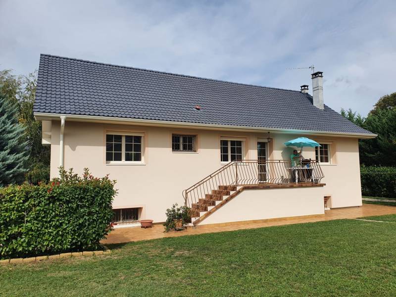 Façade isolée par l'extérieur