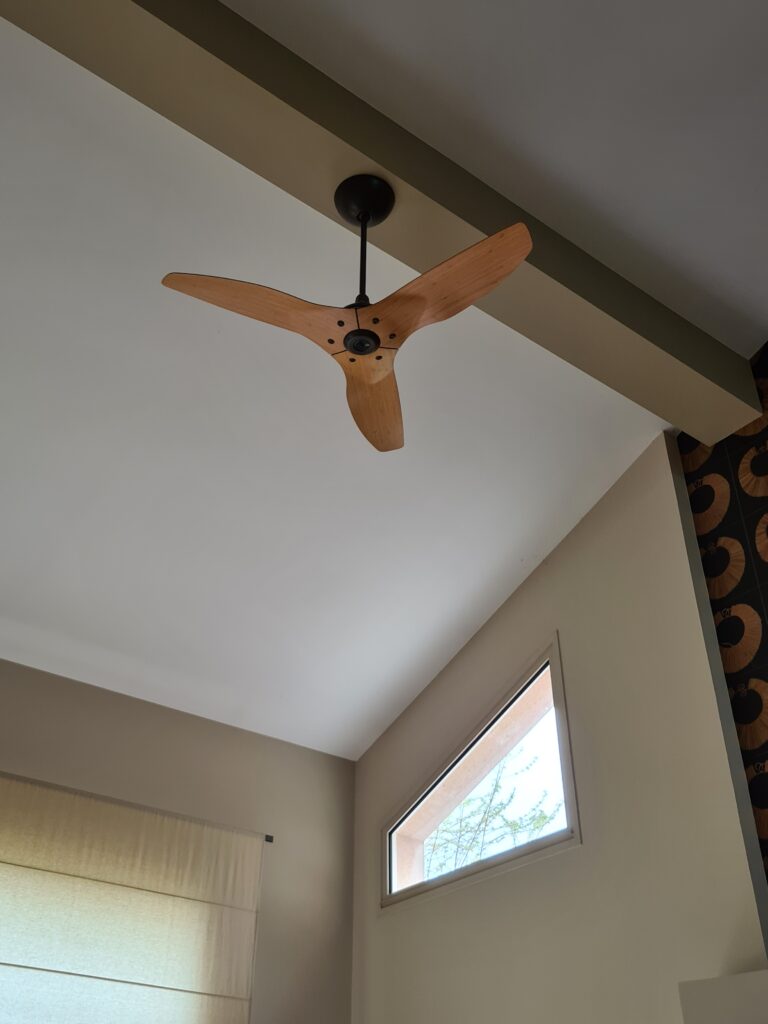 Installation d'un brasseur d'air