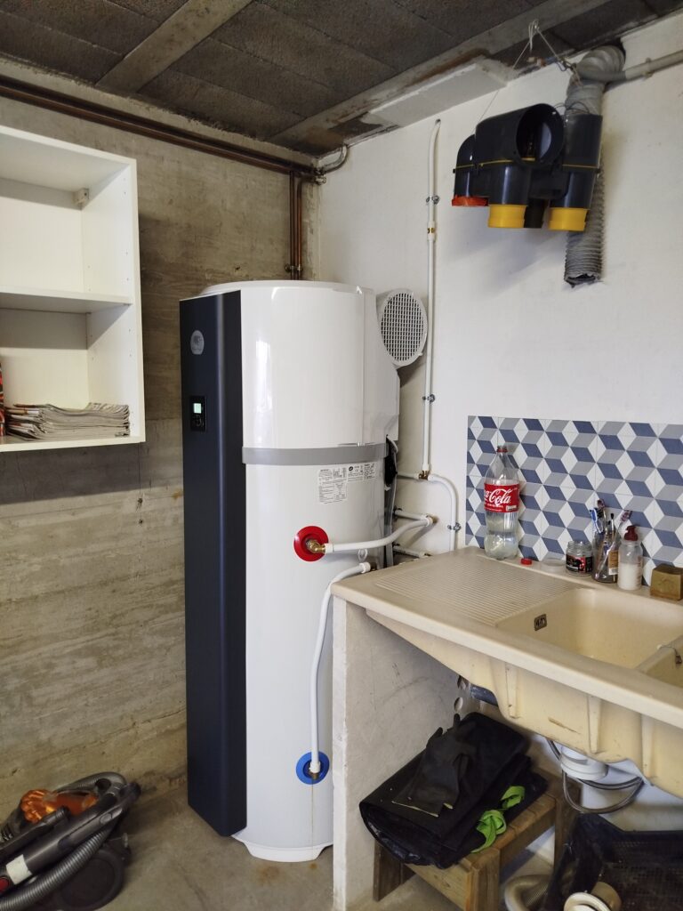 Mise en place d'un chauffe-eay thermodynamique