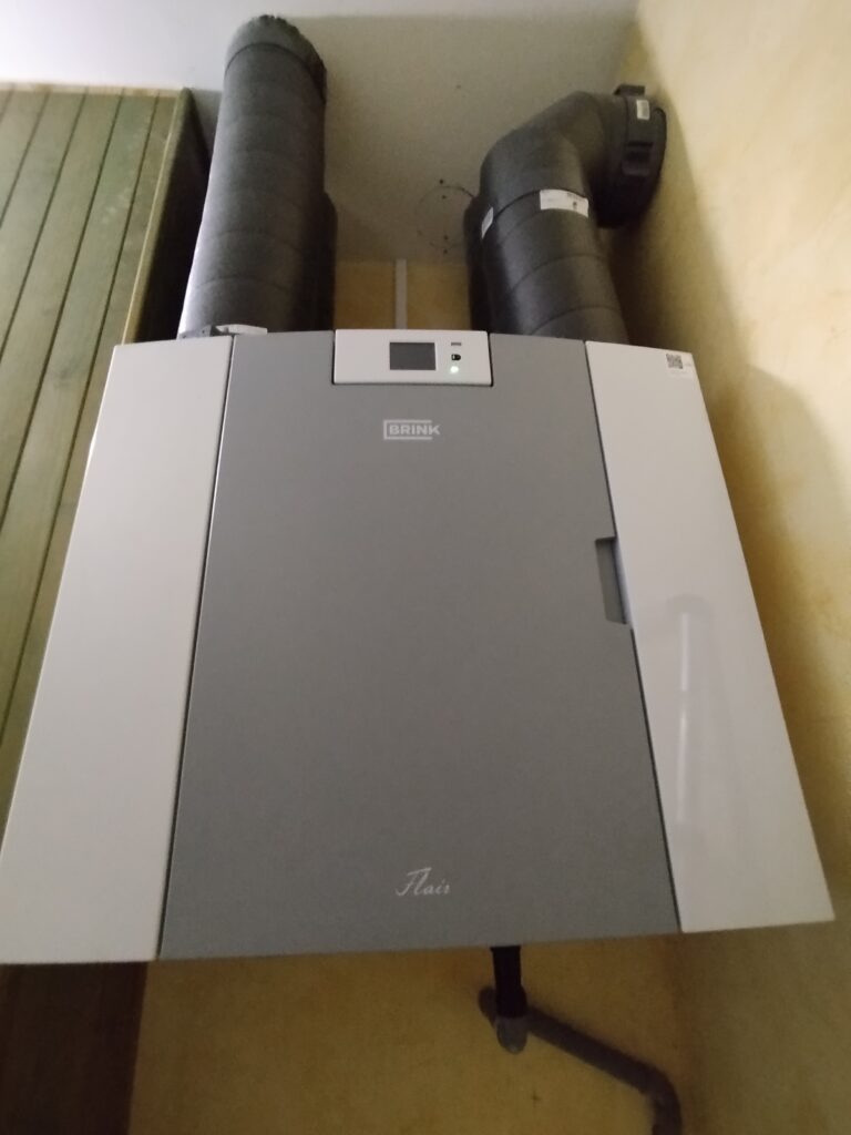 Mise en place d'une ventilation double flux